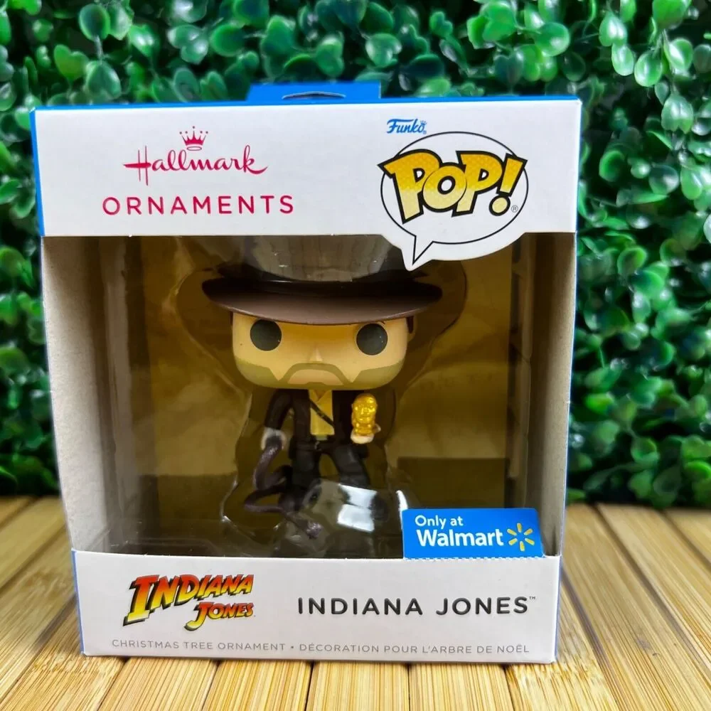 NEW Indiana Jones Funko Pop Hallmark 2022 Christmas Ornament Indiana Jones